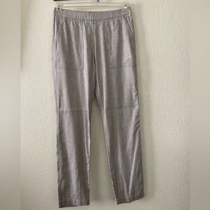 Theory Northsound Tiera Linen Blend pull-on Pants. Size 2